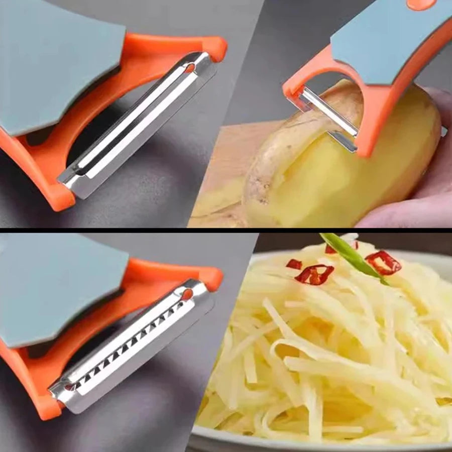 2-in-1 Fruit & Vegetable Peeler