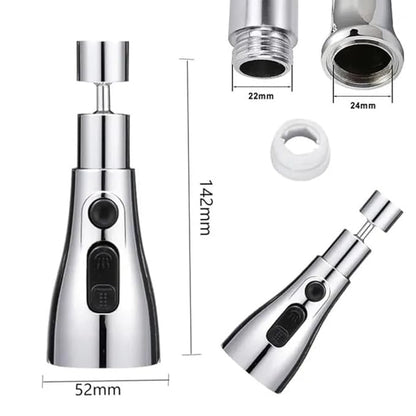 3 Modes Rotating Kitchen Sink Faucet