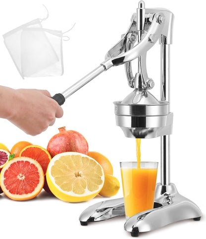 Manual Stainless Steel Fruit Juicer