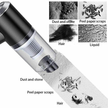 Portable 2-in-1 Air Duster & Wireless Vacuum Cleaner