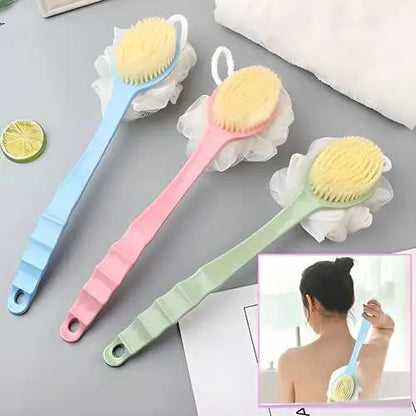 Double-Sided Loofah Bath Brush