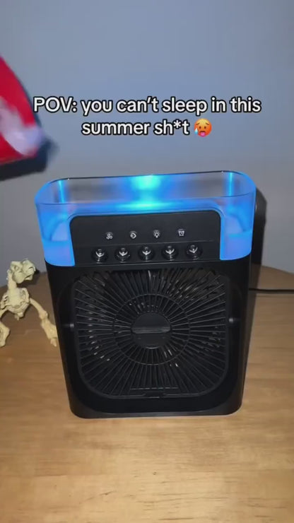 Portable Mist Fan & Mini Air Cooler
