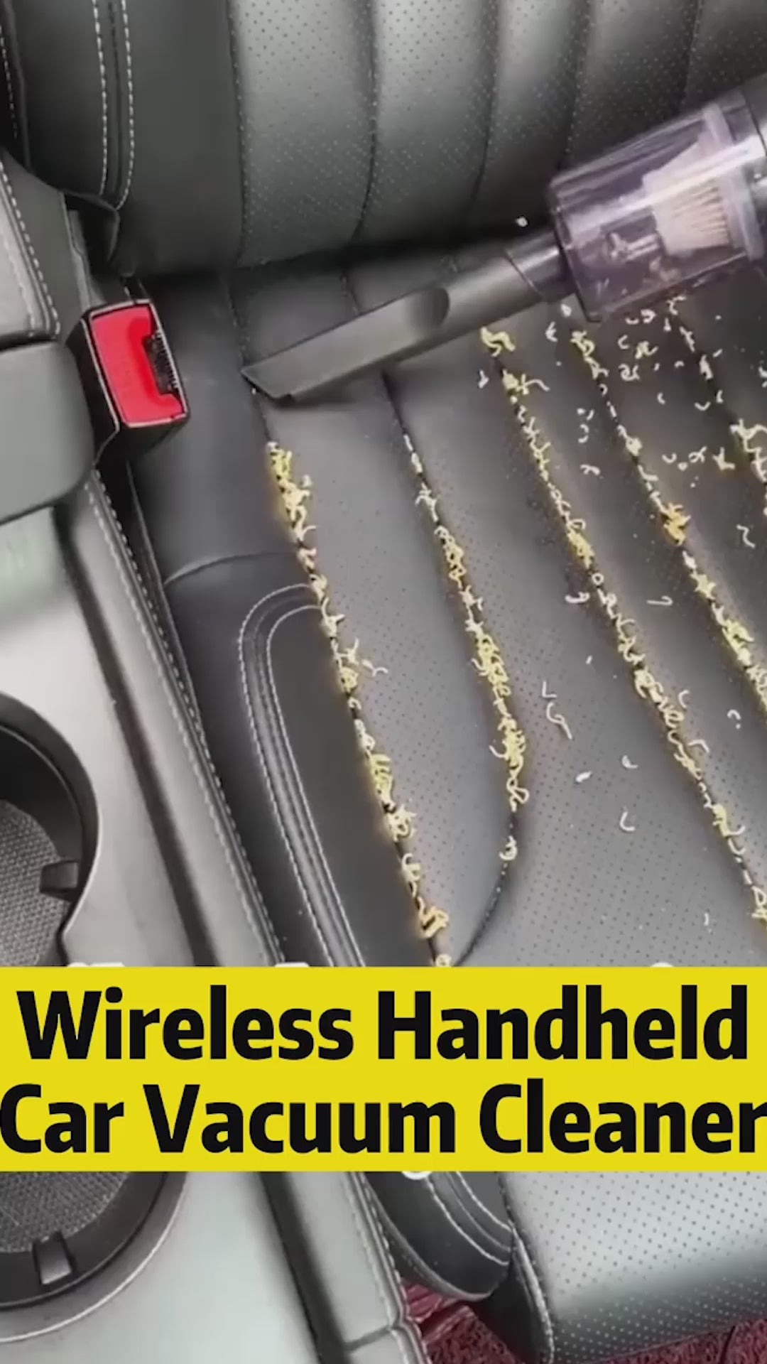 Load video: 💨 One device. Two powers. Endless cleaning!Clean your car, keyboard, and home with this 2-in-1 Air Duster &amp; Vacuum Cleaner.Cordless. Rechargeable. Super powerful ⚡