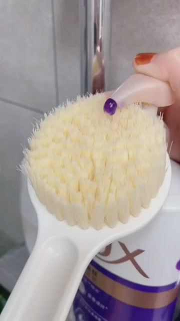 Double-Sided Loofah Bath Brush