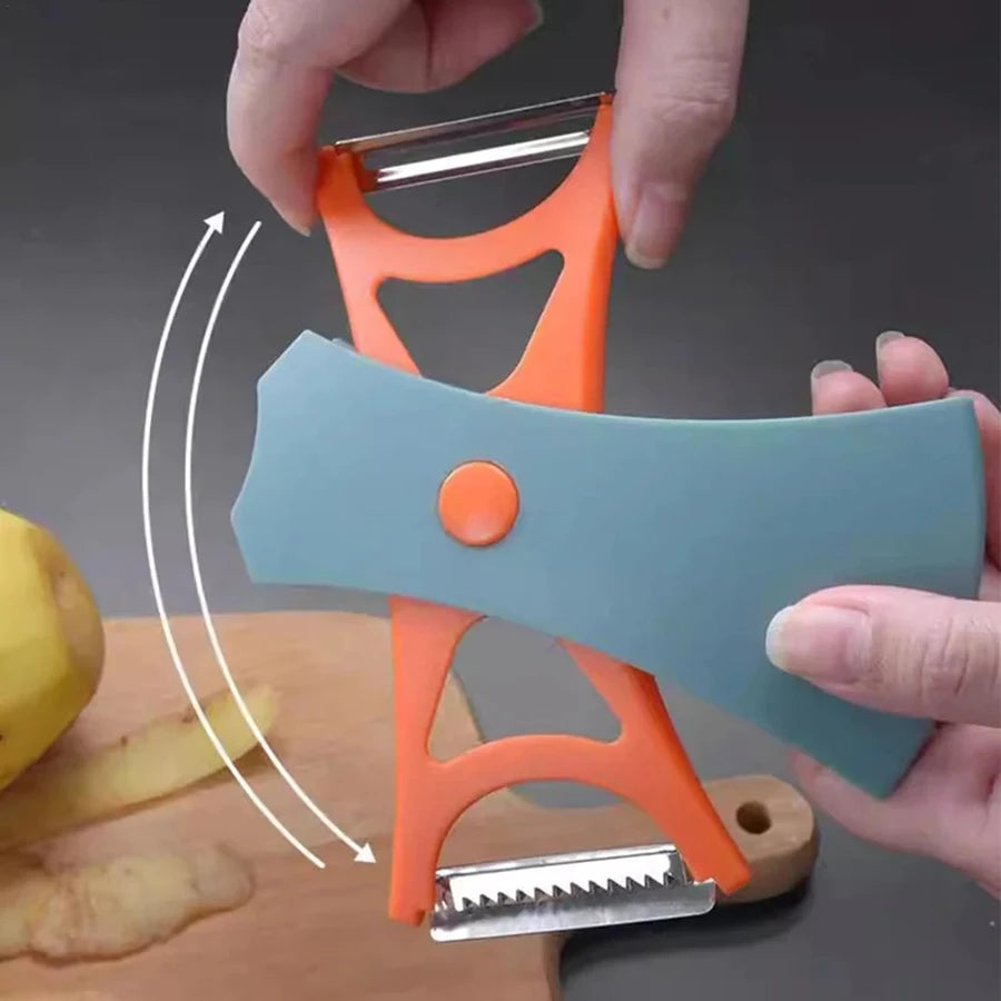 2-in-1 Fruit & Vegetable Peeler